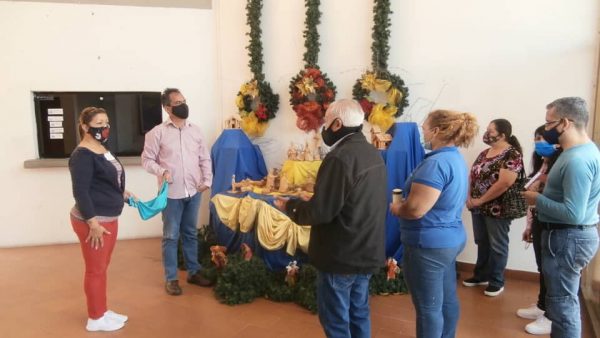 FO(5) Funcionarios de Cultura pidieron en oración por la eliminación de la pandemia (DCET)