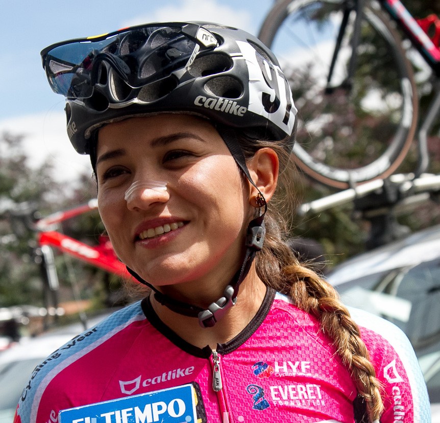 Ciclista tachirense Lilibeth