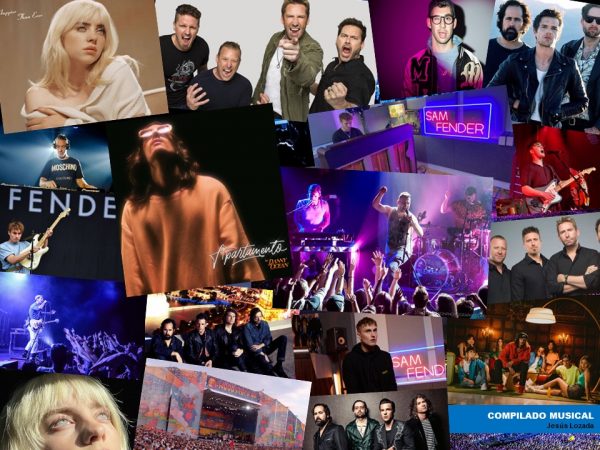 Compilado Musical edición. JUL 2021. Collage