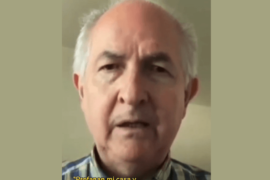 Antonio Ledezma rechazó allanamiento en su casa de Caracas⁣