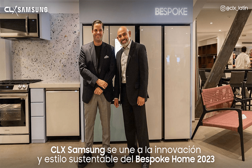 CLX Samsung se une a la innovación y estilo sustentable del Bespoke Home 2023