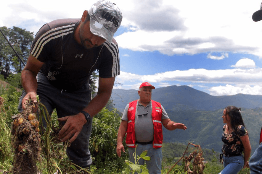 Comisión del Ministerio de Agricultura verifica producción del municipio Rafael Urdaneta