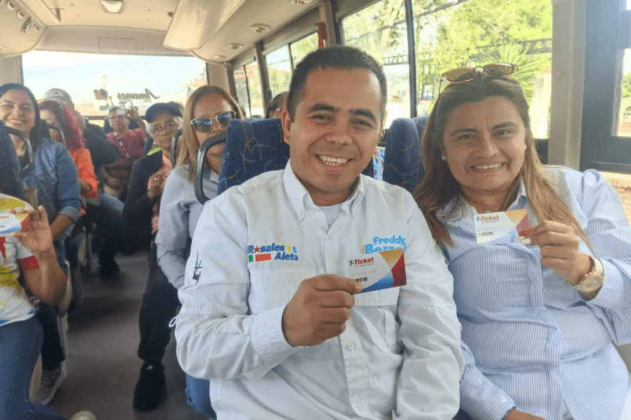Pasaje digital en Táchira a través de la tarjeta T Ticket