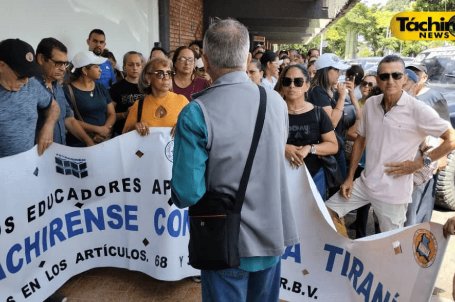 Marcha docentes Táchira