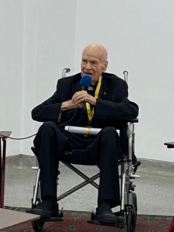 Empresariado tachirense rindió homenaje al padre José del Rey, S.J., fundador de la UCAT