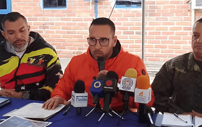 Yesnardo Canal, director de Protección Civil Táchira