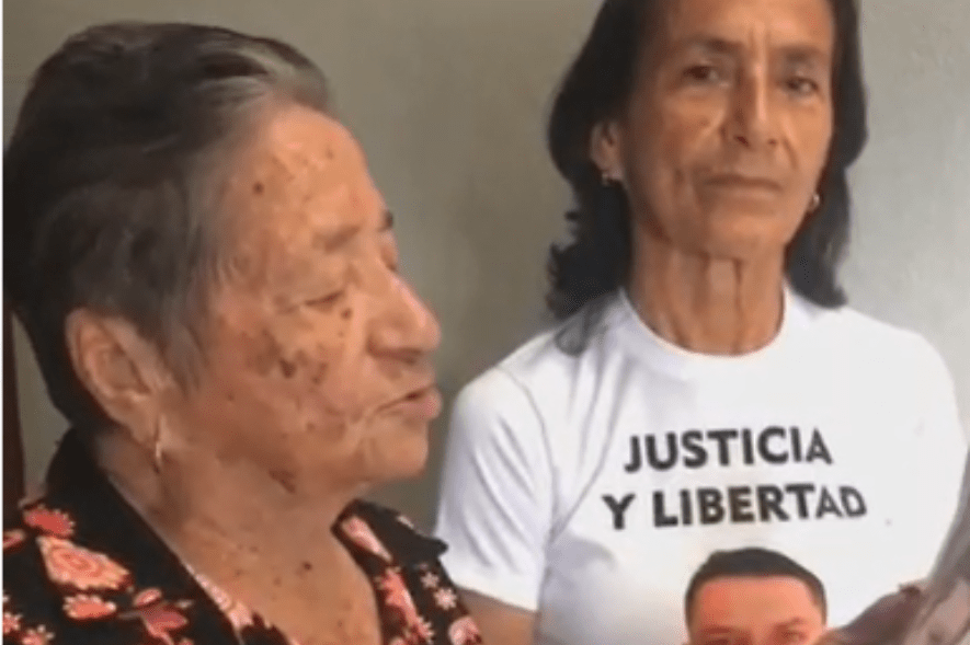 La abuela y madre de Jackson Vera piden su libertad