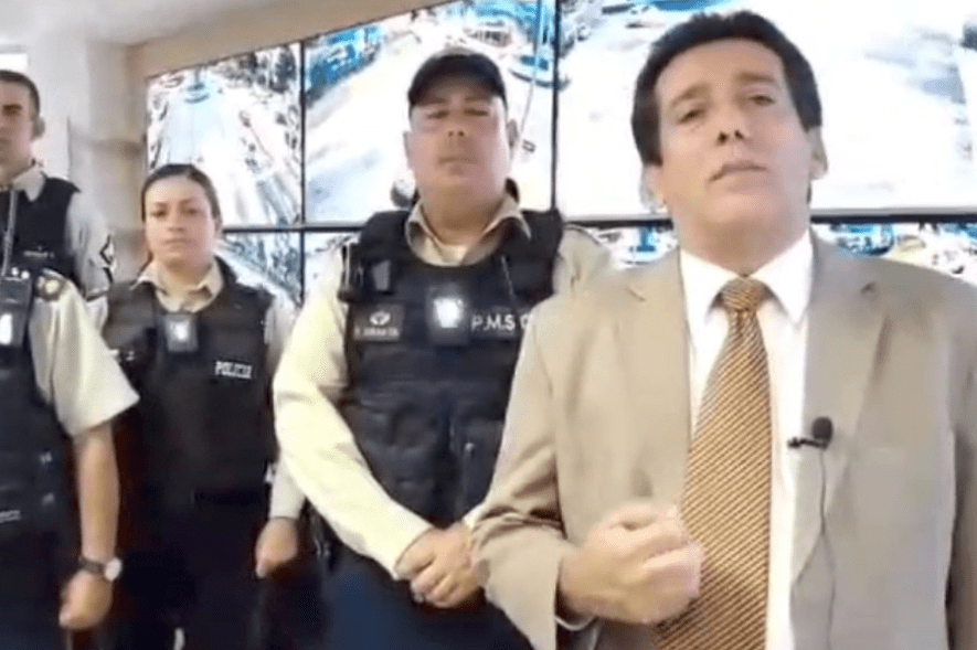 Policía de San Cristóbal cuenta con 90 Cámaras Corporales para sus procedimientos