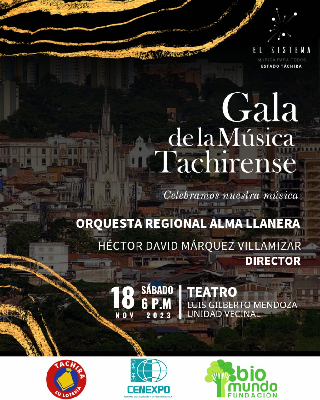 Gala de la música Tachirense con el Sistema de Orquestas 