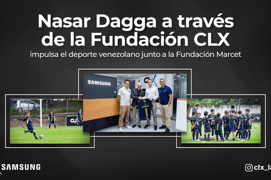 Nasar Dagga a través de la Fundación CLX impulsa el deporte venezolano junto a la Fundación Marcet