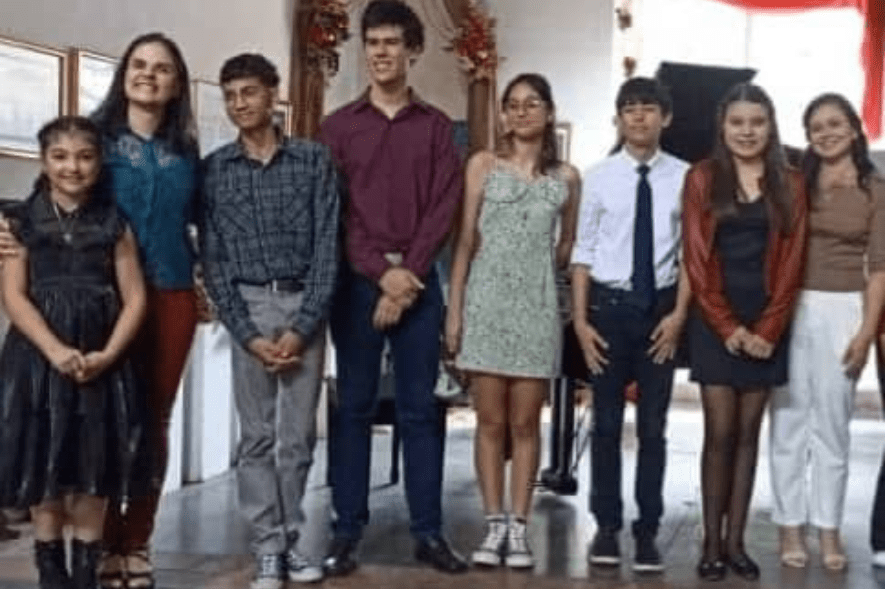 Gala de Piano en Casa Steinvorth ofreció Escuela Miguel Ángel Espinel