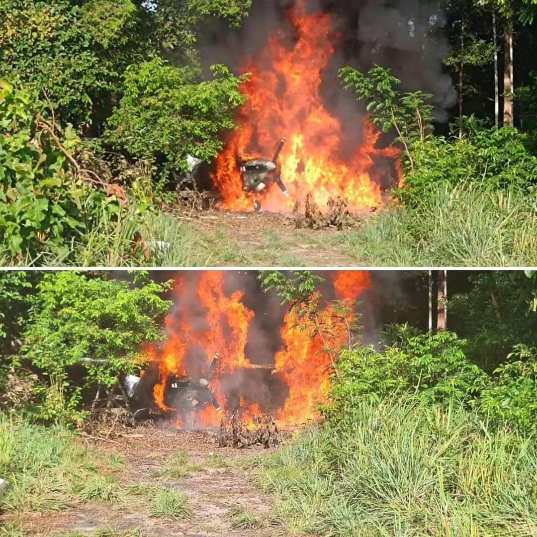 FANB destruyó aeronaves del narcotráfico