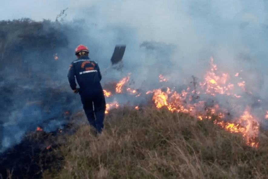 Incendios en Táchira sobrepasan las cifras históricas