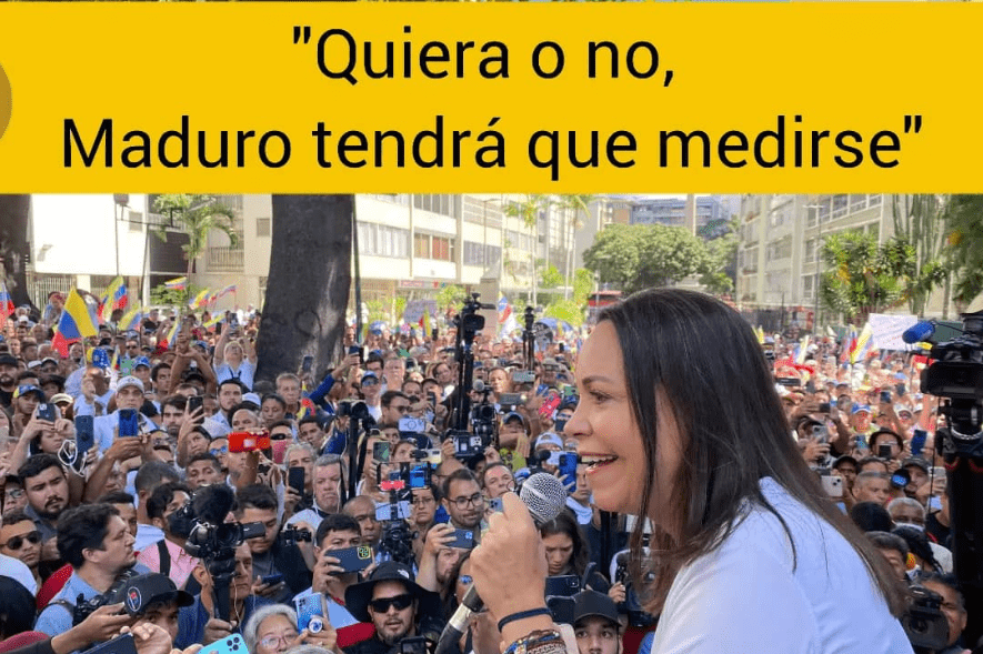 María Corina Machado desde la Plaza Francia presentó a Venezuela su Gran Alianza Nacional #GANA