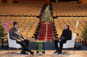 Nicolas Maduro con Ramonet