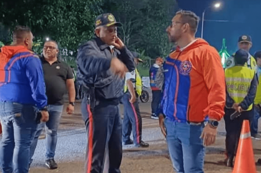 Organismos de Seguridad supervisan áreas en Complejo Ferial⁣