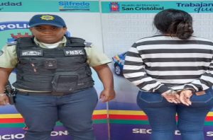 Delincuente femenina noticias táchira
