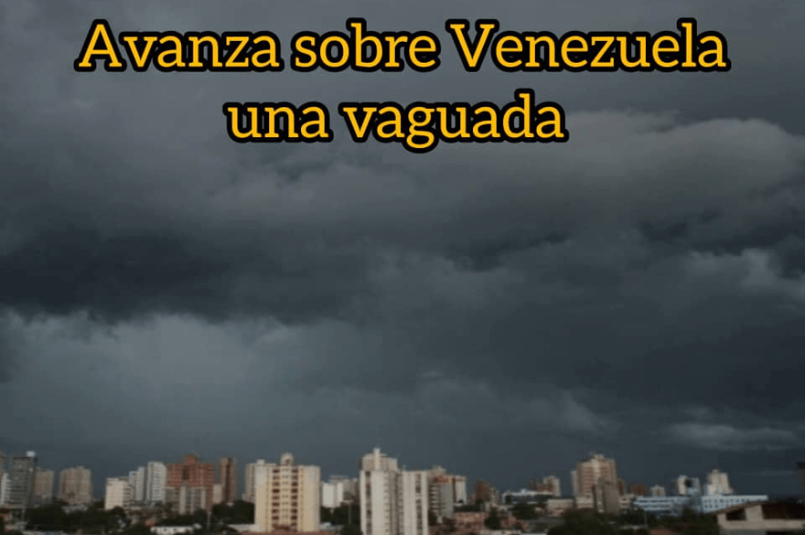 Hay una vaguada en tránsito por Venezuela ⁣⁣