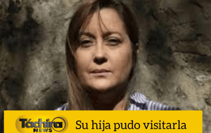 Rocío San Miguel fue visitada por su hija en el Sebin