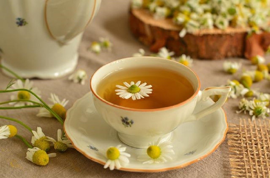 Té de manzanilla