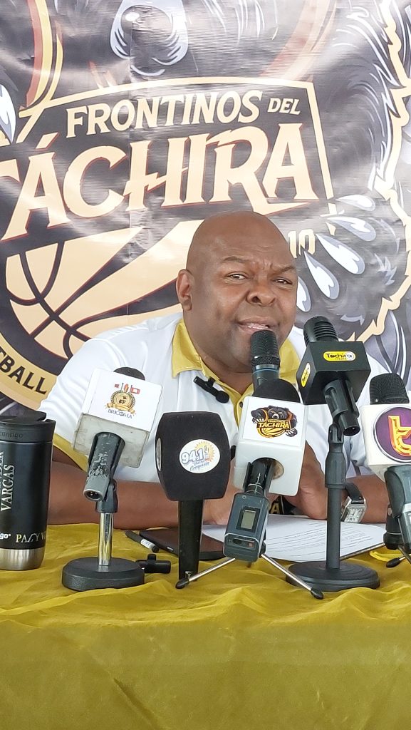Alexander "Mimou" Vargas Presidente del Equipo Frontinos del Táchira