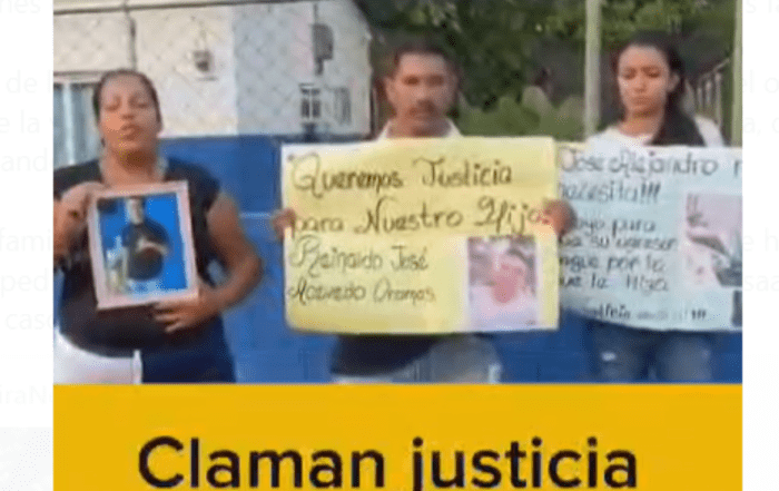 Familiares de las víctimas piden al Gobierno que intervenga y se haga justicia