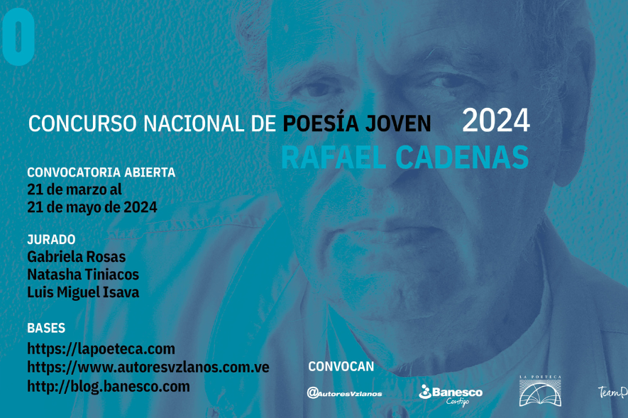 Inicia la novena edición del concurso nacional de Poesía Joven Rafael Cadenas