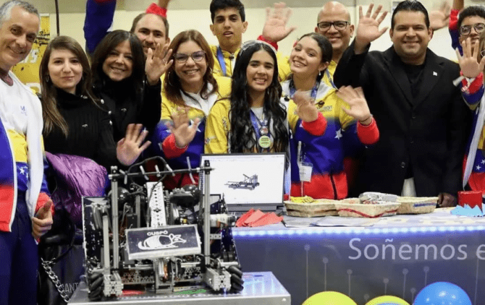 Venezuela obtuvo 2do lugar en Diseño Robótico en Italia