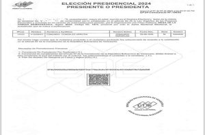 Admisión CNE de Edmundo Gonzales