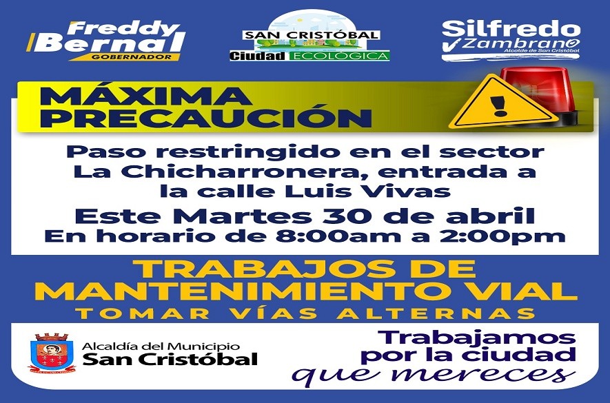 Paso restringido táchira