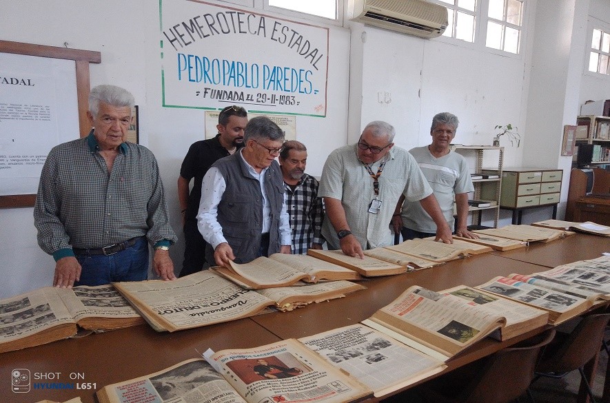 hemerotecca estadal pedro pablo paredes