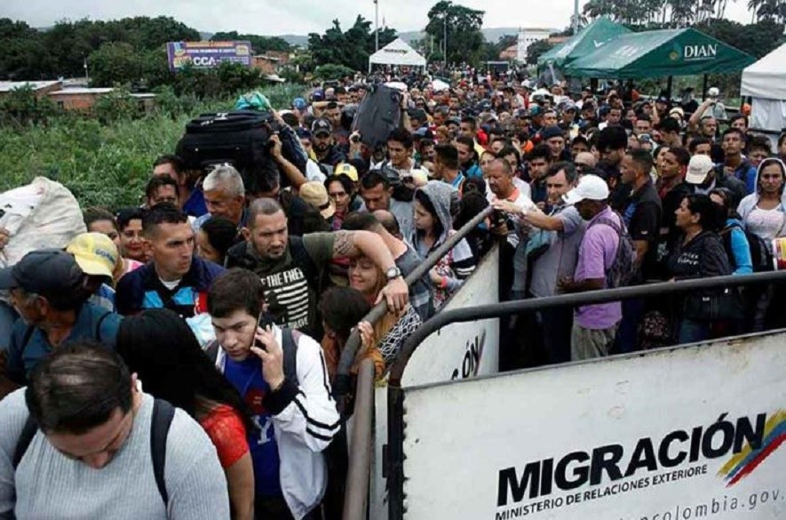 Migrantes venezolanos