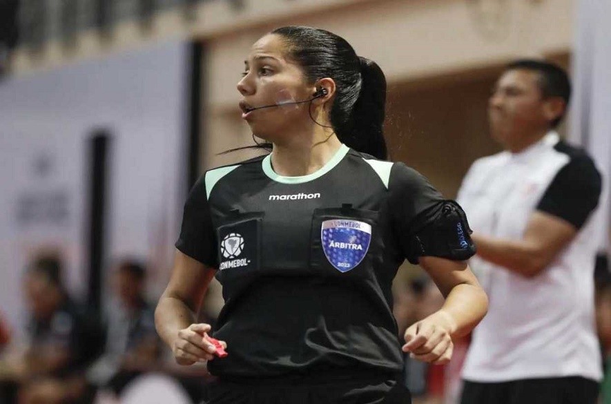 Oriana Medina arbitra venezolana