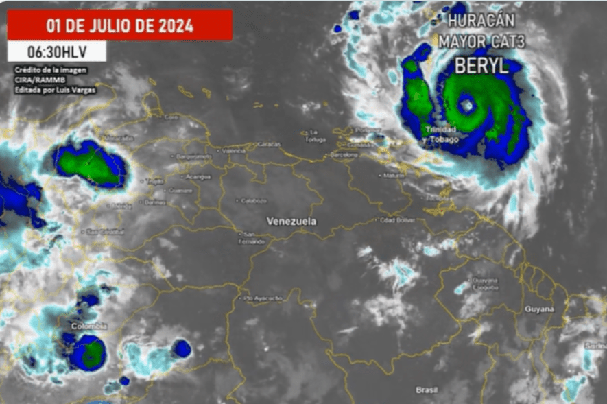 Huracán Mayor BERYL