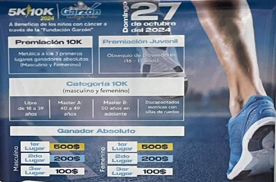 5k 10k Fundación Garzon táchira