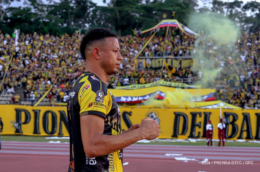 Aspectos generales del encuentro correspondiente la jornada Nº 13 del torneo clausura de la Liga Futve 2024, Futbol Profesional Venezolano, entre los equipos Deportivo Tachira FC Vs Dvo La Guaira FC, realizado en el estadio Polideportivo de Pueblo Nuevo en San Cristobal Estado Táchira en Venezuela, el 19 de octubre de 2024 (Gennaro Pascale Caicedo / PRENSA DVO TACHIRA FC)