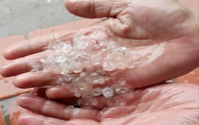 Táchira: Cae granizo en tres municipios del Estado