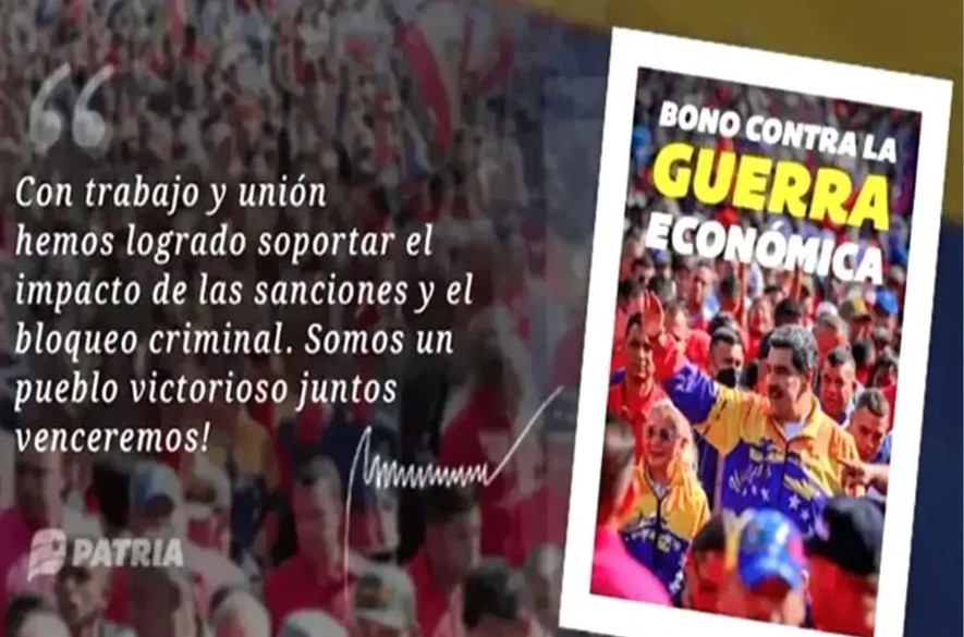 Bono contra la guerra económica