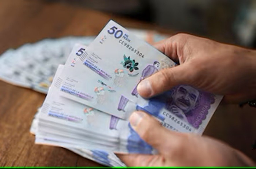 Pesos colombianos