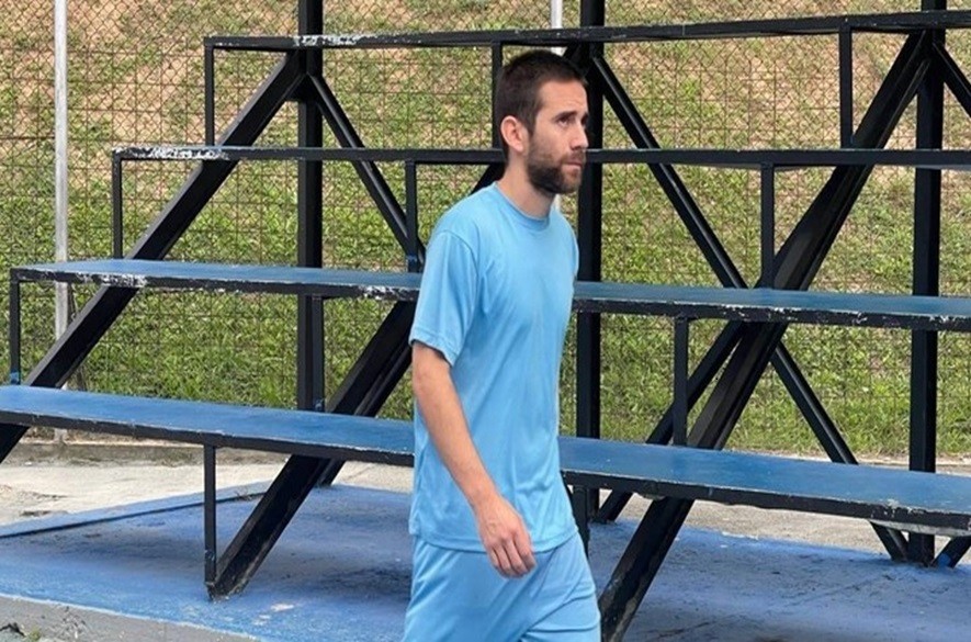Gendarme Argentino primeras imágenes preso en Venezuela