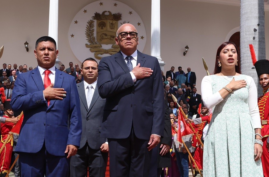 Presidente Asamblea nacional Jorge Rodriguez