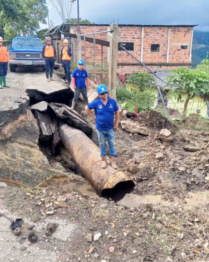 Rotura de tubo de agua Peribeca1