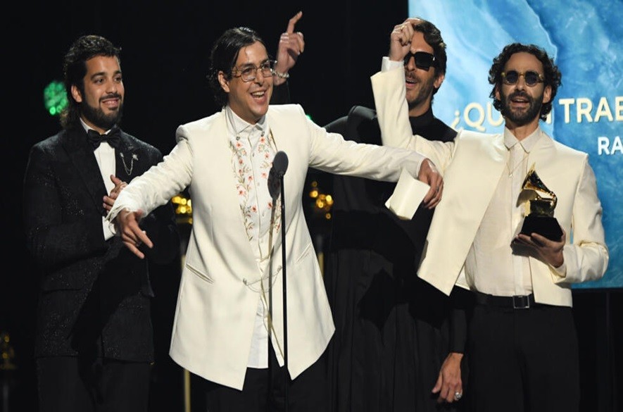 Rawayana banda de pop rock venezolana gana grammy 2025