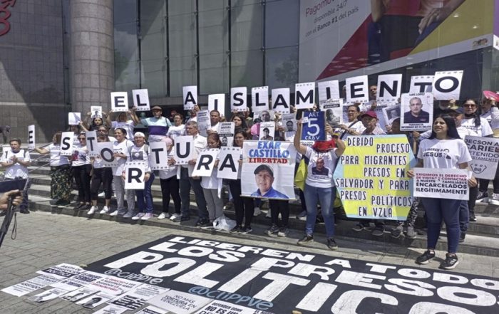  Presos políticos en Venezuela están incomunicados