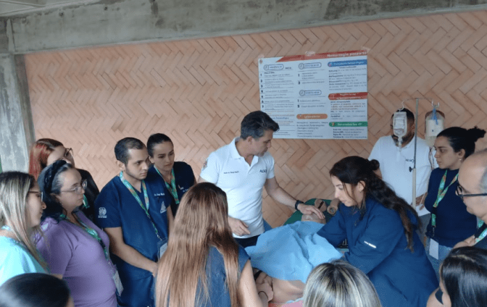 Curso de Soporte Vital Avanzado en Obstetricia recibieron médicos de Postgrado del Hospital Central y del Seguro Social