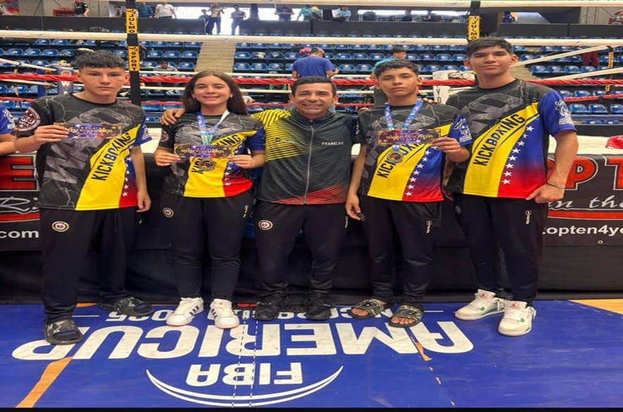 Kickboxing tachirense brilla en Caracas