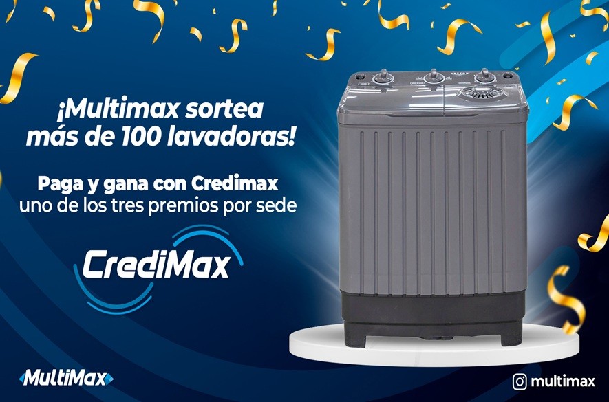 Multimax te regala una lavadora
