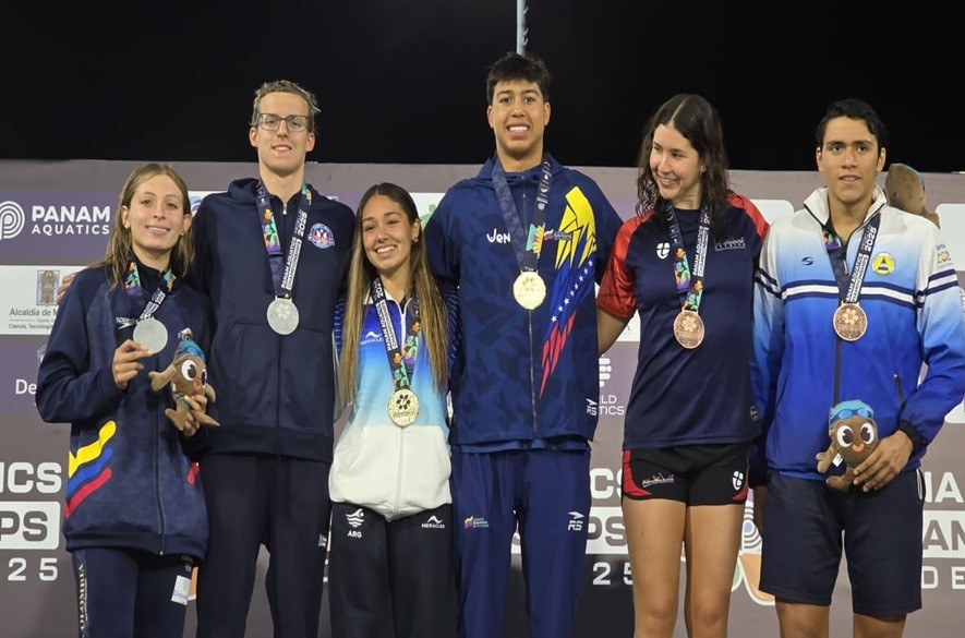 Natación venezolana 5ta en Panamericanos