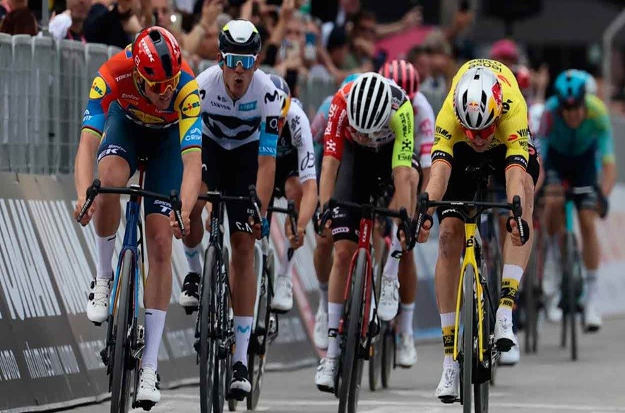 Orluis Aular entre los mejores del Giro de Itala