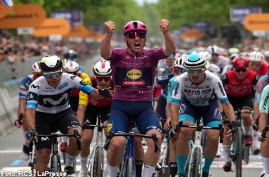 Orluis Aular protagonista en el Giro de Italia